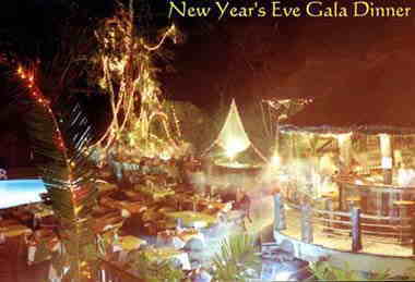 Gala Dinner an Silvester